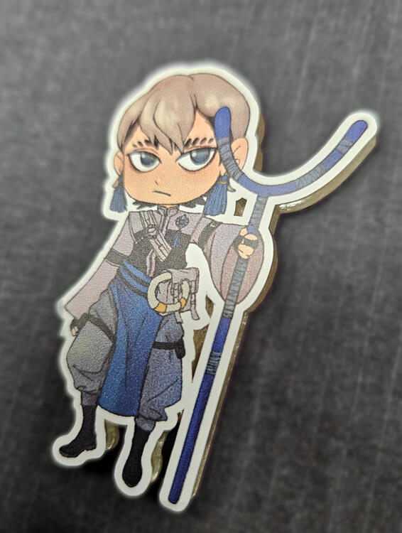 Test with a vinyl sticker.